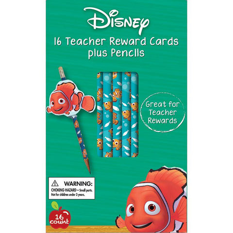 FINDING NEMO PENCILS WITH TOPPERS