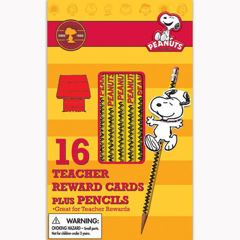 PEANUTS SNOOPY WAY TO GO PENCILS W-