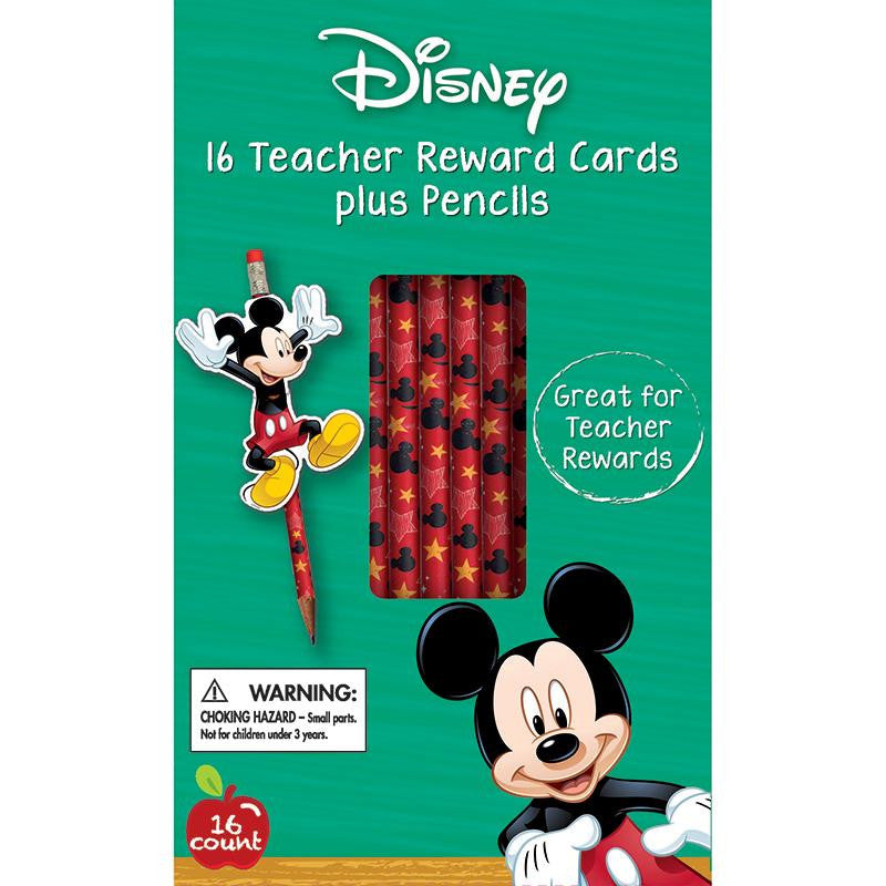 MICKEY PENCILS W- TOPPERS