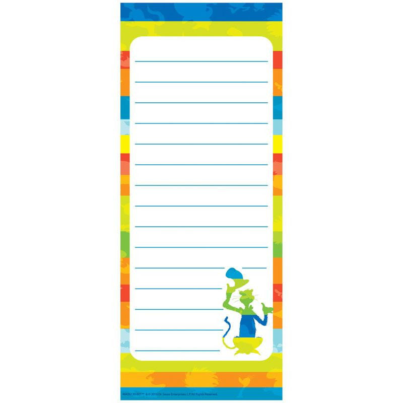 DR SEUSS SPOT ON SEUSS NOTE PADS