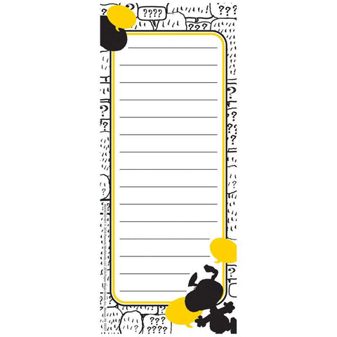 PEANUTS TOUCH OF CLASS NOTE PADS