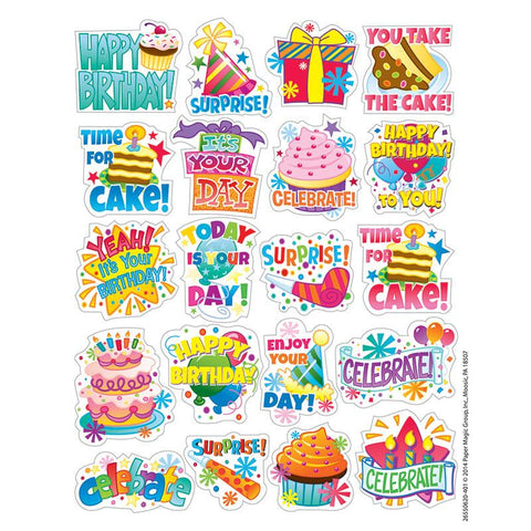 BIRTHDAY THEME STICKERS