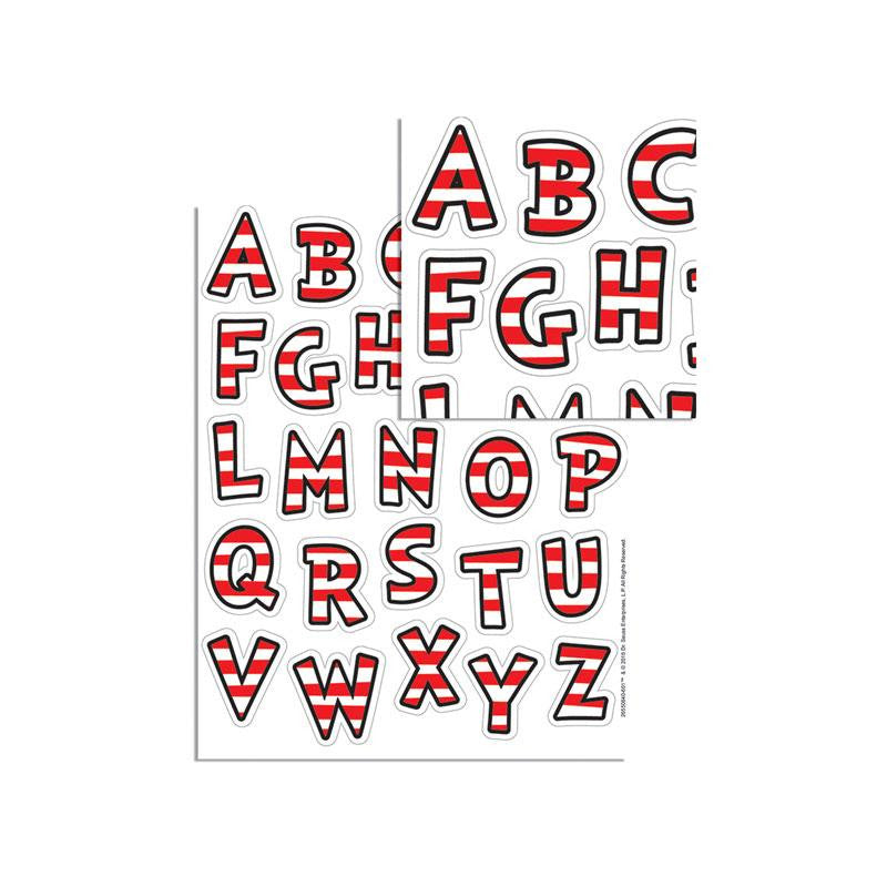 DR SEUSS CLASSIC STICKERS ALPHABET