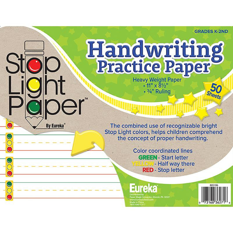 STOP LIGHT 50CT PRACTICE PAPER