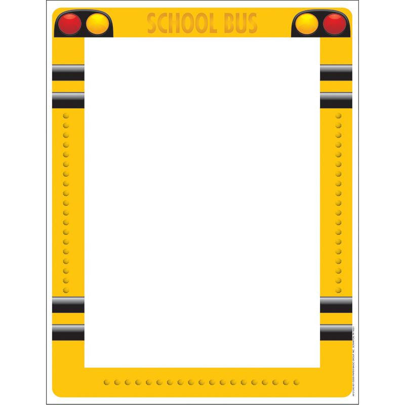 SCHOOL BUS COMPUTER PAPER