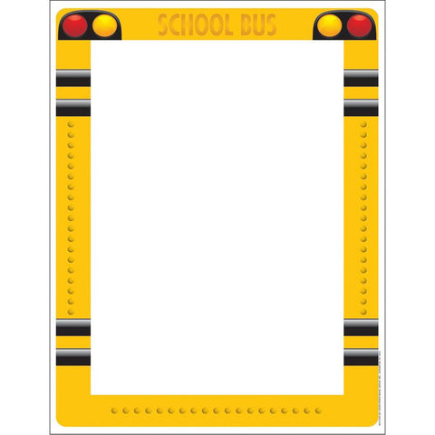 SCHOOL BUS COMPUTER PAPER