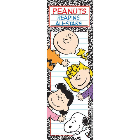 PEANUTS READING ALL STARS BOOKMARKS