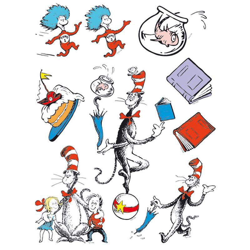 CAT IN THE HAT CHARACTERS 12 X 17