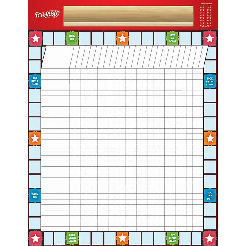 SCRABBLE INCENTIVE CHART 17X22