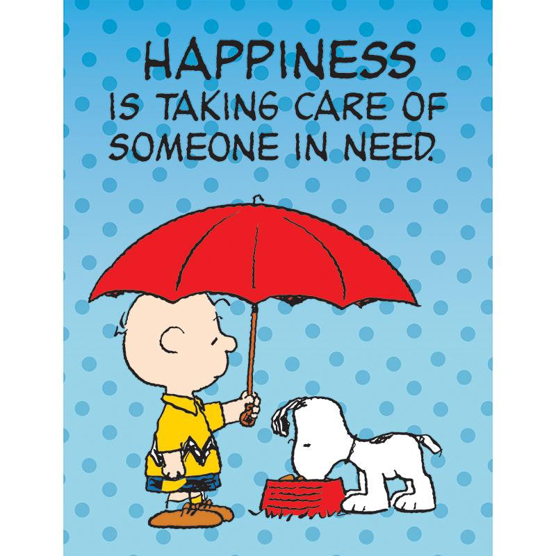 PEANUTS SOMEONE IN NEED POSTER