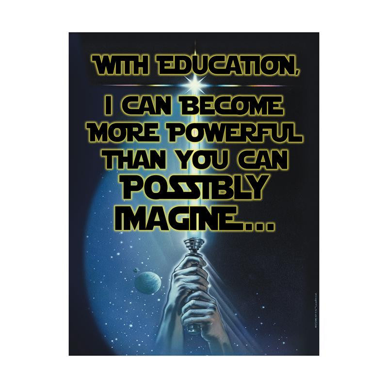 STAR WARS POWER OF EDUCATION POSTER