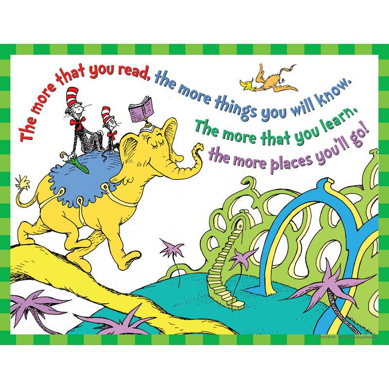 DR SEUSS THE MORE YOU READ