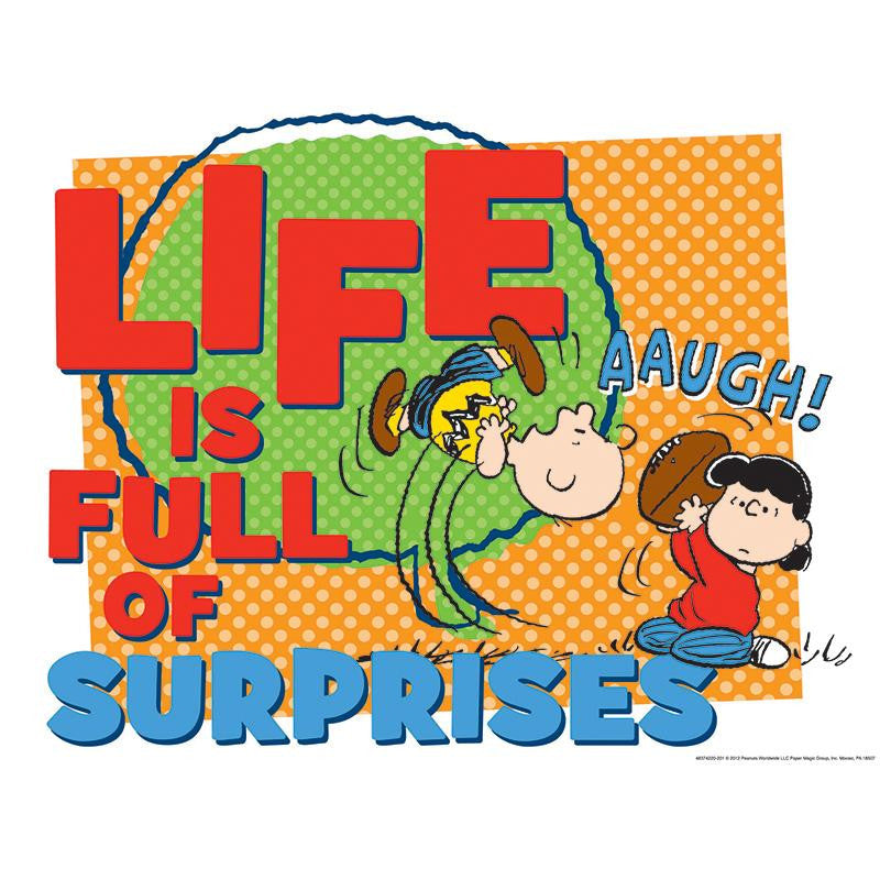 PEANUTS FULL OF SURPRISES 17 X 22