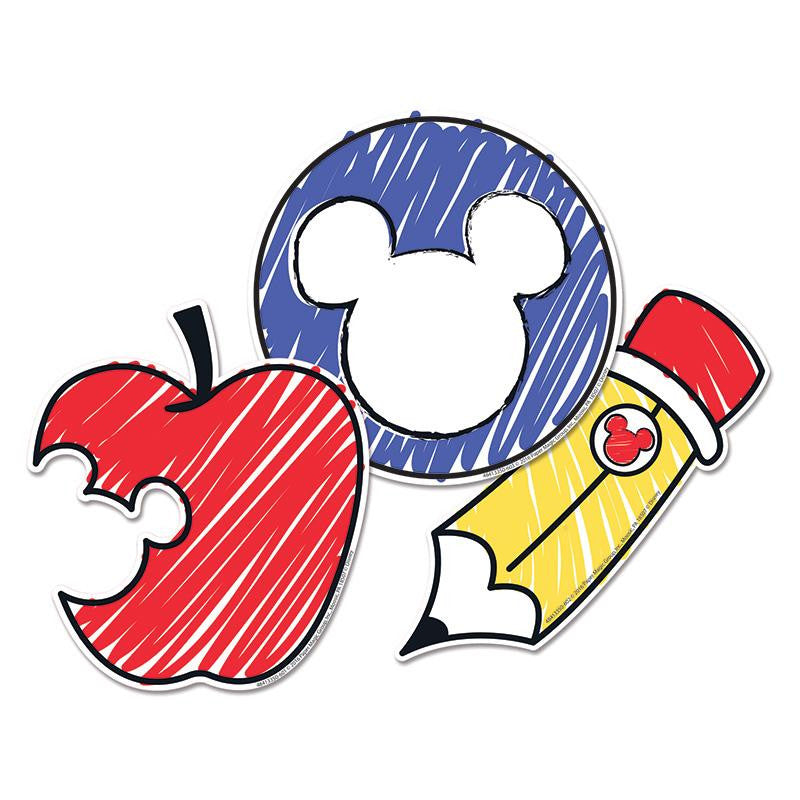 MICKEY COLOR POP PAPER CUT OUTS