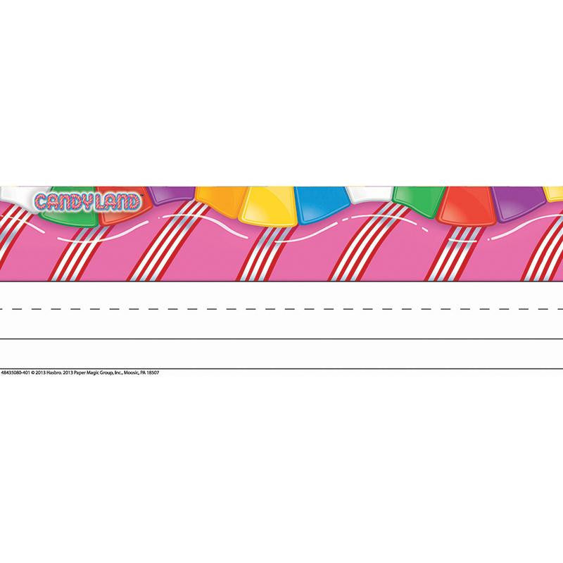 CANDY LAND TENTED NAME PLATES