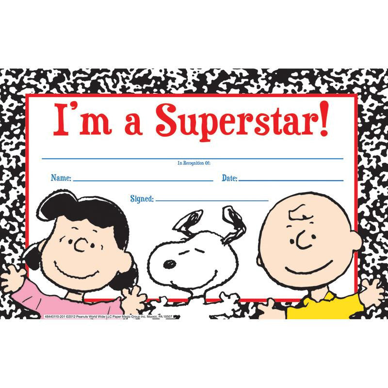 PEANUTS SUPER STAR RECOGNITION