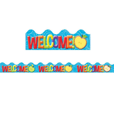 COLOR MY WORLD WELCOME DECO TRIM