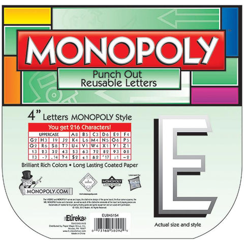 MONOPOLY DECO LETTERS