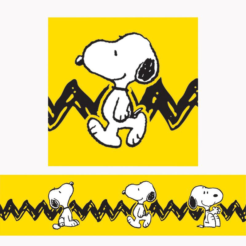 PEANUTS SNOOPY YELLOW DECO TRIM