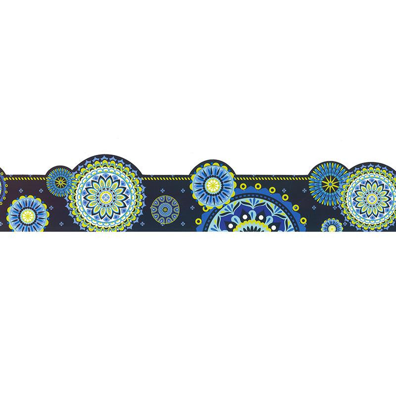 BLUE HARMONY MANDALA EX WIDE TRIM