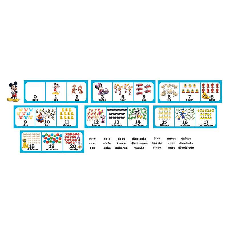 MICKEY MOUSE CLUBHOUSE NUMBER SET