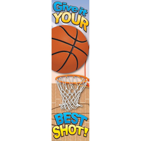 BASKETBALL MOTIVATIONAL BANNER 4FT