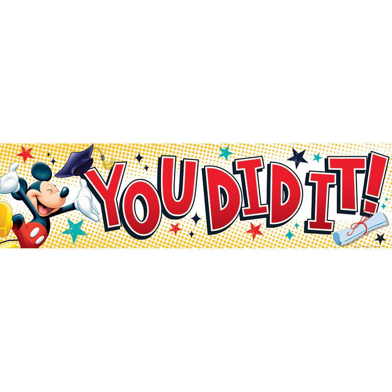 MICKEY GRADUATION CLASSROOM BANNER