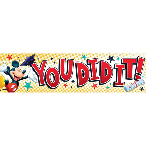 MICKEY GRADUATION CLASSROOM BANNER