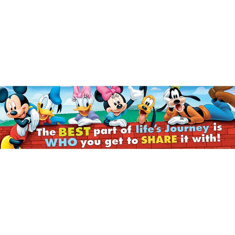 MICKEY FRIENDSHIP CLASSROOM BANNER