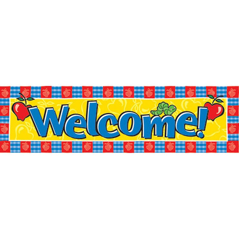 BANNER WELCOME HORIZONTAL 45 X 12