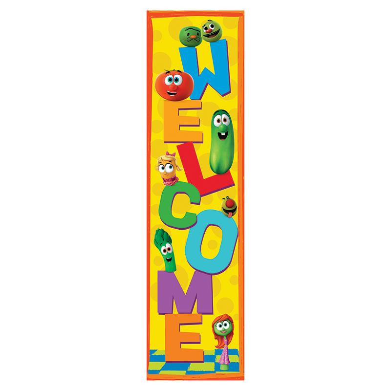 VEGGIETALES WELCOME BANNER