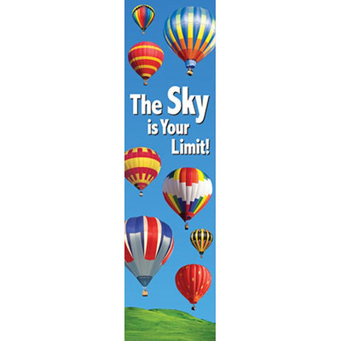 THE SKY IS YOUR LIMIT BANNER