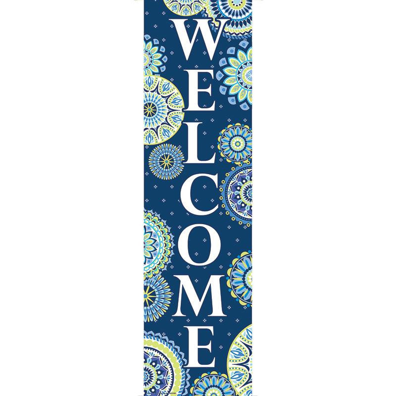 BLUE HARMONY WELCOME BANNER