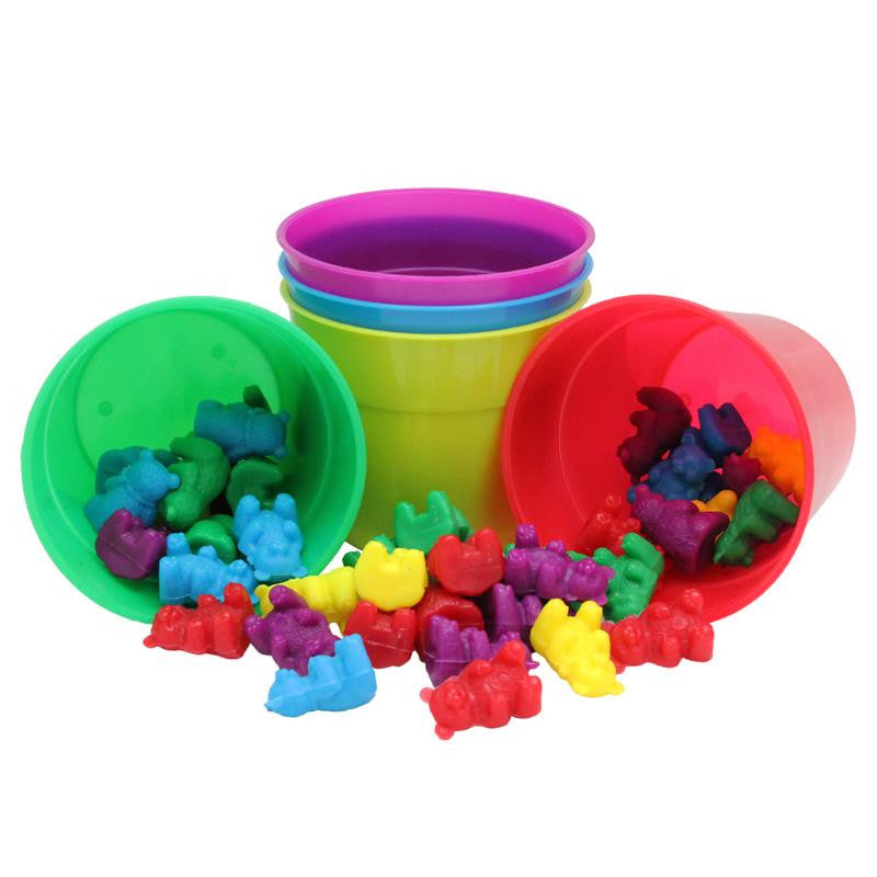 COUNTING BEAR CUPS 50 CT BEARS 5