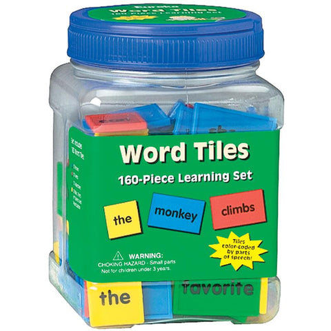 WORD TILES PARTS OF SPEECH 160-PK