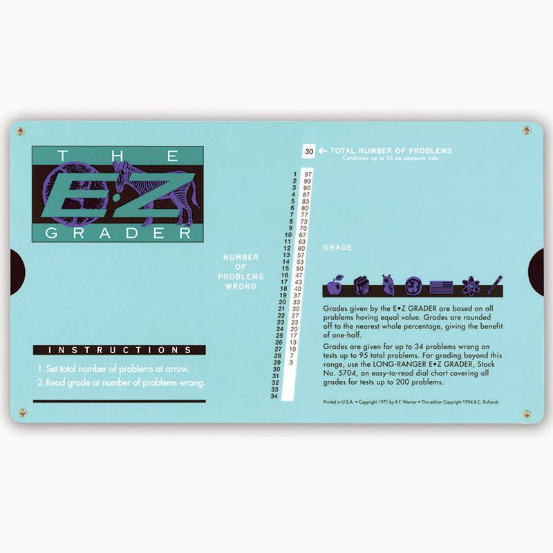 E-Z GRADER RECTANGLE SHAPED SCORE