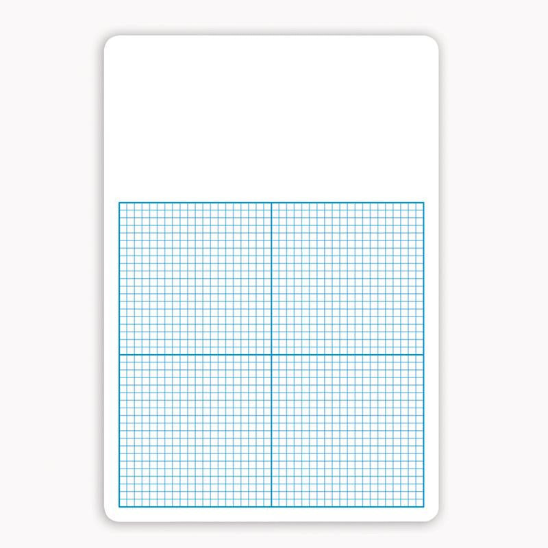 SINGLE 1-4IN GRAPH DRY ERASE BOARD