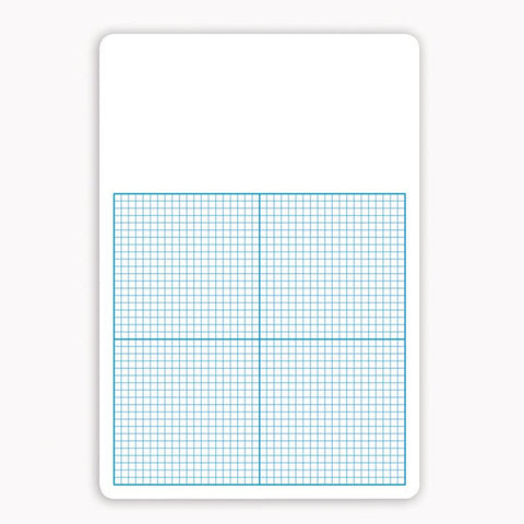 SINGLE 1-4IN GRAPH DRY ERASE BOARD