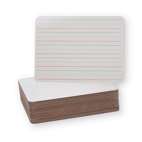 DOUBLE SIDED DRY ERASE BOARDS 24PK