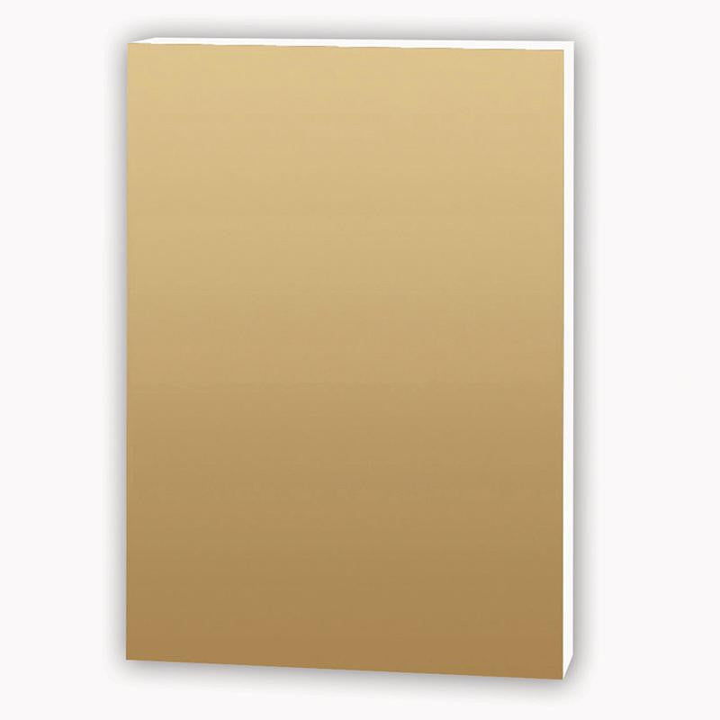 FOAM BOARD METALLIC GOLD 10PK