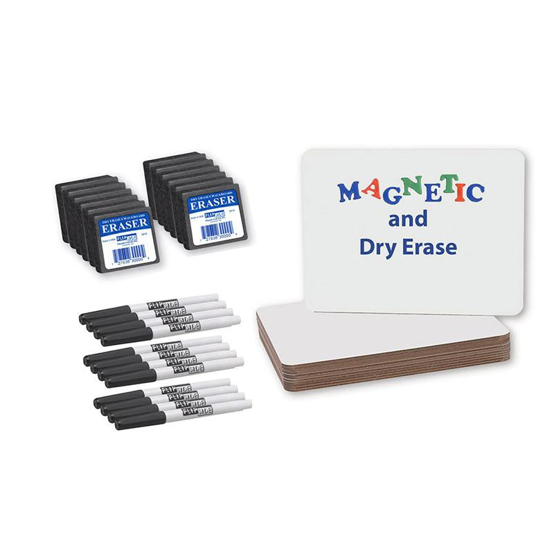 MAGNETIC DRY ERASE BOARD 12PK CLASS