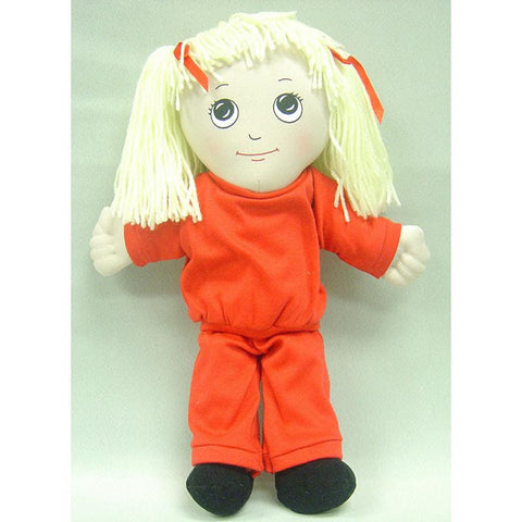 DOLLS WHITE GIRL DOLL SWEAT SUIT