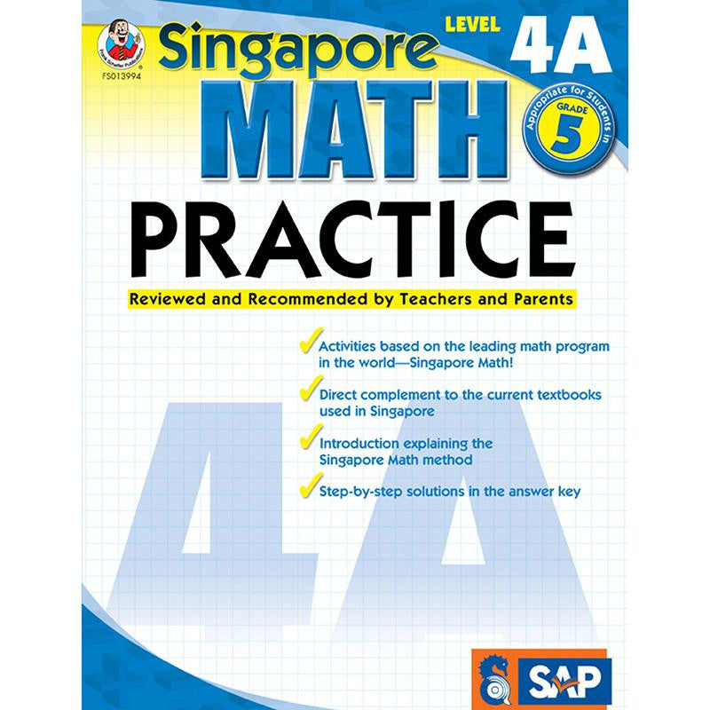 SINGAPORE MATH LEVEL 4A GR 5