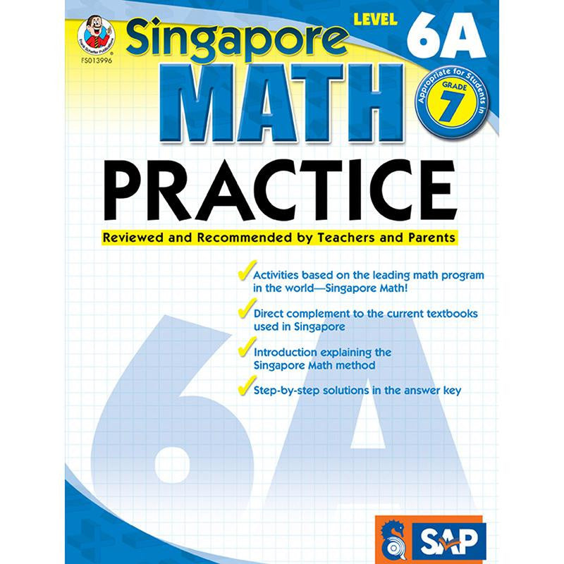 SINGAPORE MATH LEVEL 6A GR 7