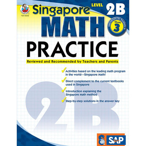 SINGAPORE MATH LEVEL 2B GR 3