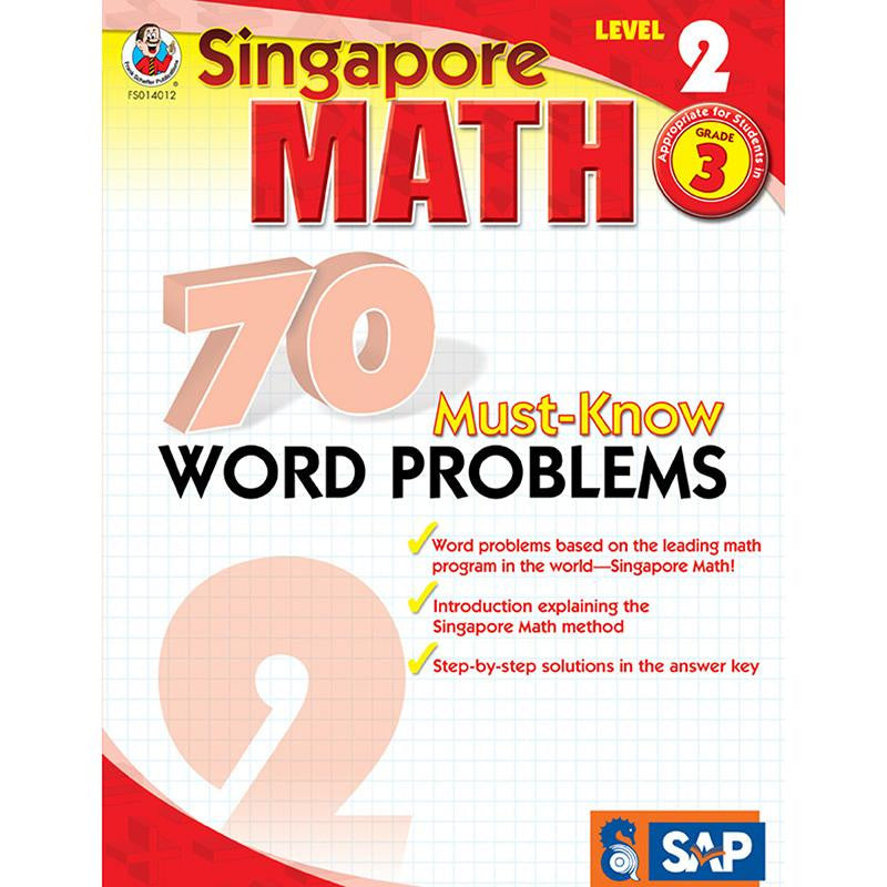 SINGAPORE MATH LEVEL 2 GR 3 70 MUST