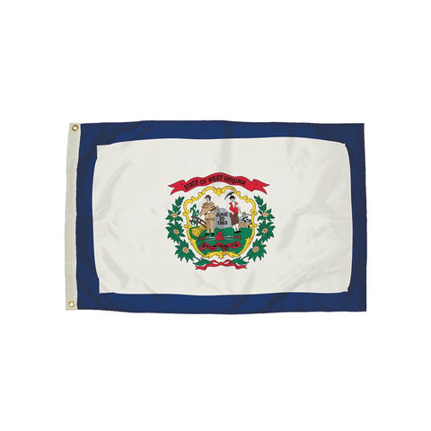 3X5 NYLON WEST VIRGINIA FLAG