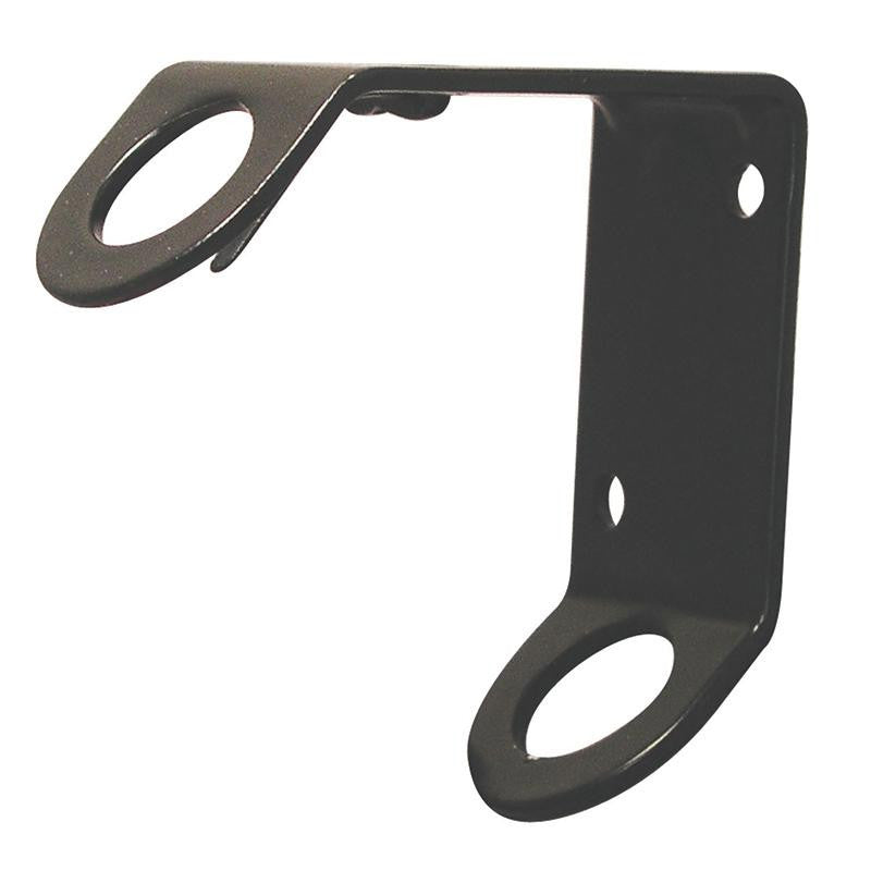 STAMPED STEEL FLAG BRACKET BLACK