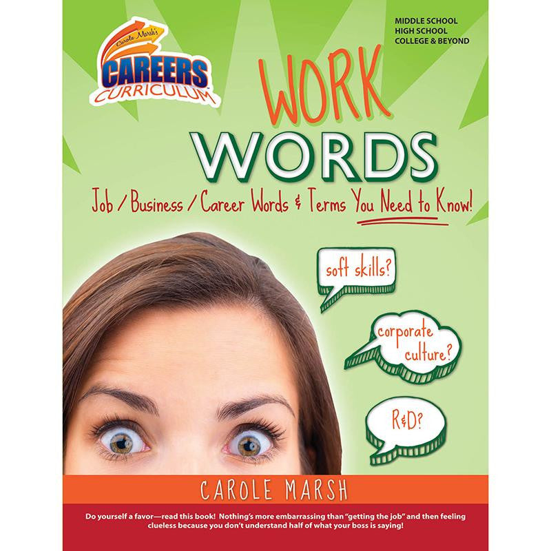 CAREERS CURRICULUM WORK WORDS