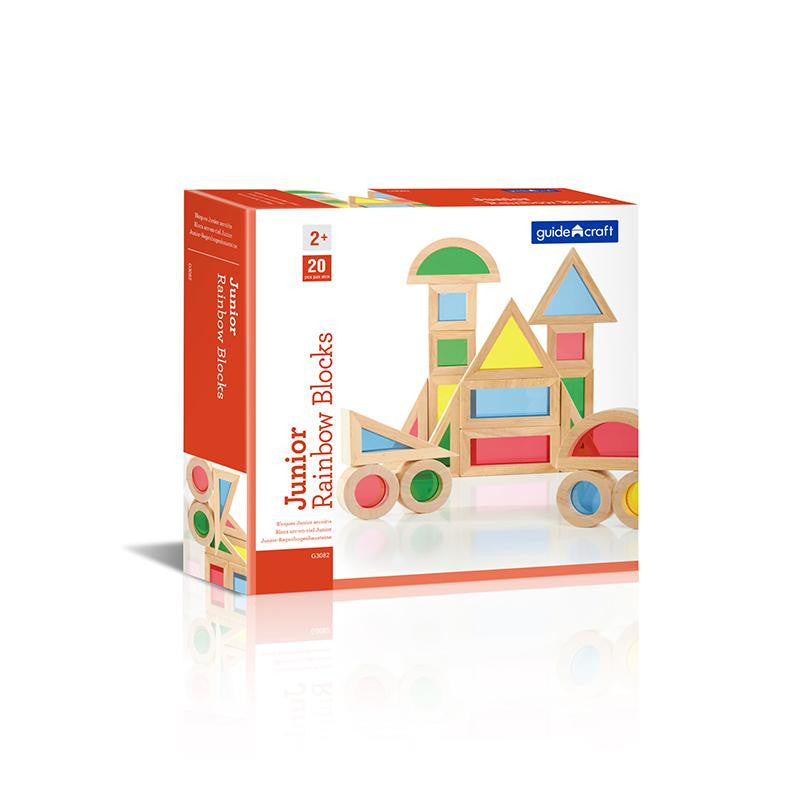 JR RAINBOW BLOCKS 20 PIECE SET